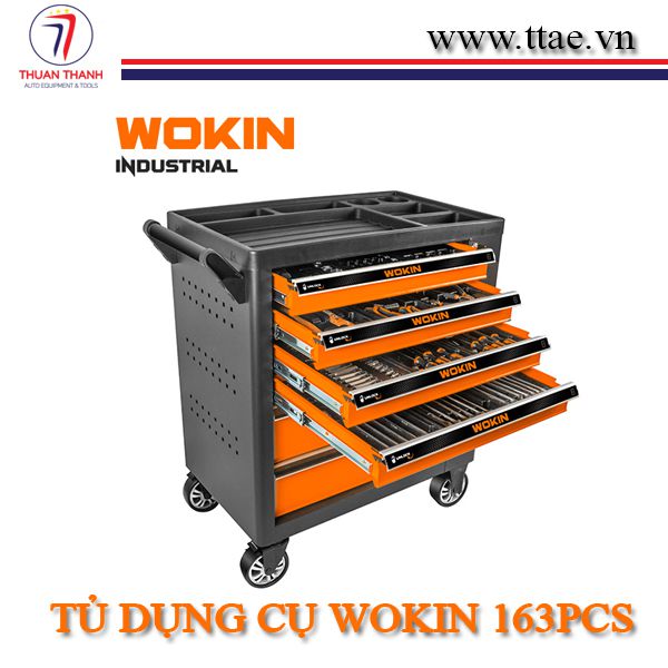 Tủ đồ nghề 6 ngăn 163 chi tiết Wokin 901510