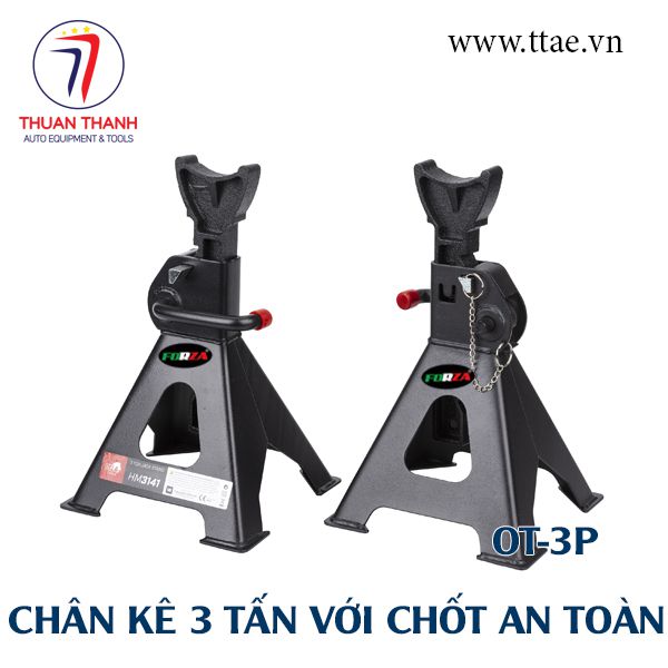 Chân kê 3 tấn với chốt an toàn Forza OT-3P cho gara ô tô