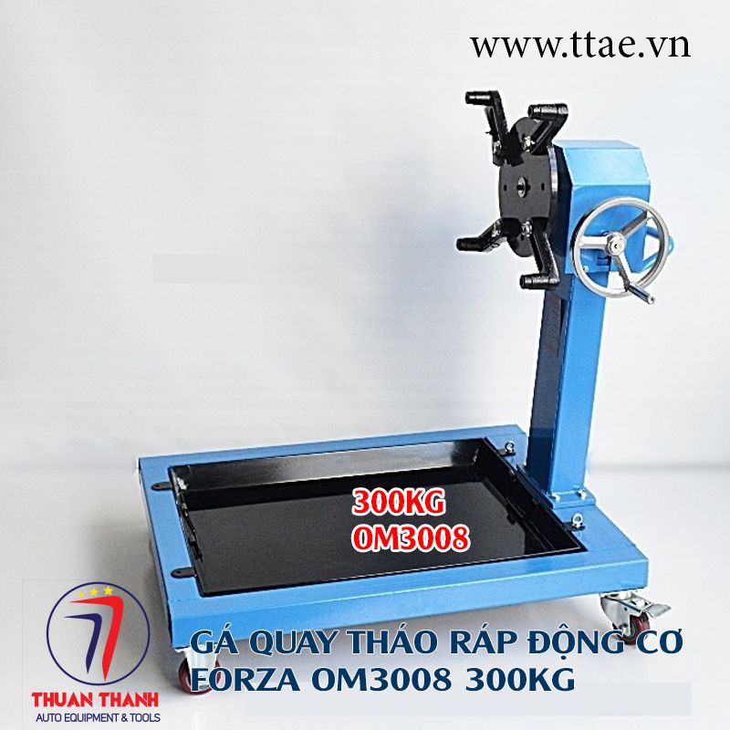 Gá xoay quay tháo lắp động cơ ô tô 300kg forza OM3008