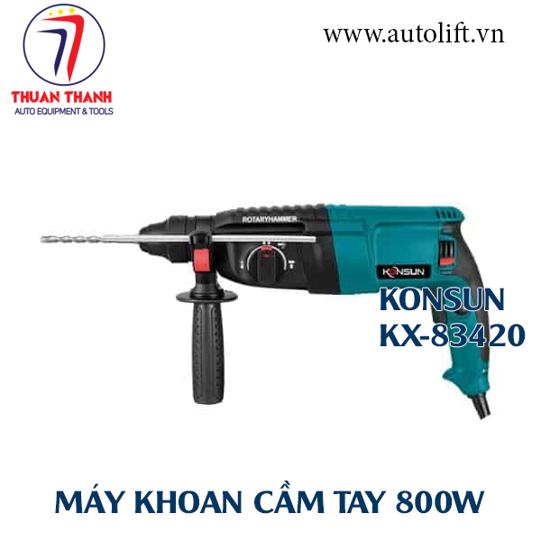 Máy Khoan bê tông cầm tay 800W KONSUN KX-83420