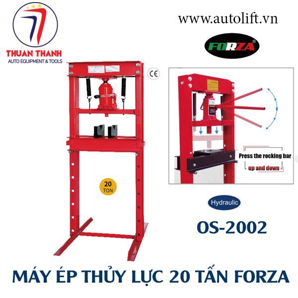 Máy ép thủy lực 20 tấn sử dụng con đội Forza OS-2002