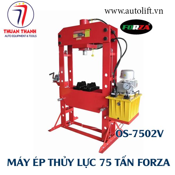 Máy ép thủy lực 75 tấn Forza OS-7502V dùng điện