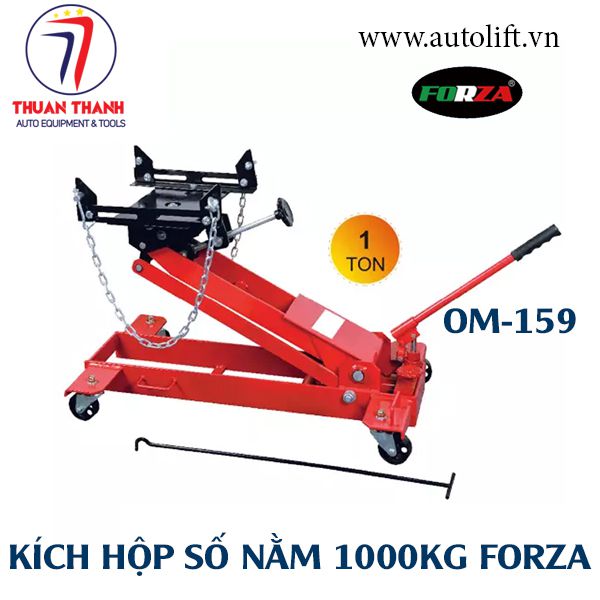 Kích đỡ tháo lắp hộp số xe tải 1 tấn kiểu nằm Forza OM-160