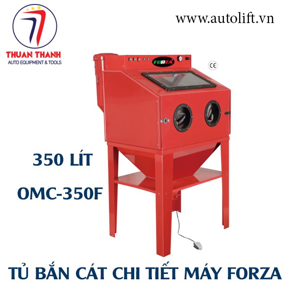 Máy bắn cát khô làm sạch chi tiết máy móc 350 lít Forza OMC-350F