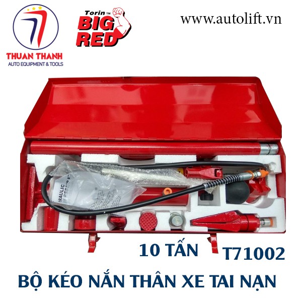 Bộ kéo nắn thân xe tai nạn 10 tấn Torin Bigred T71002