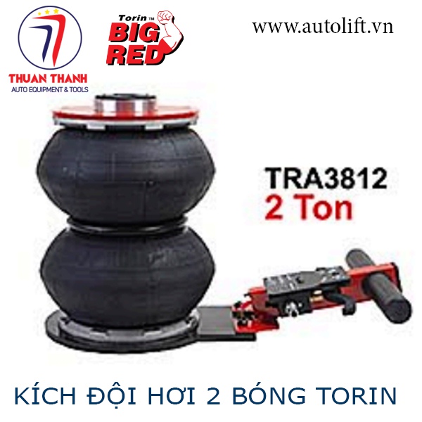 Kích đội bóng hơi 2 tấn 2 bóng Torin Bigred TRA3812