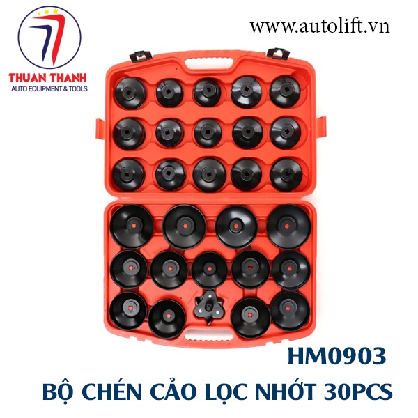 Bộ cảo lọc nhớt động cơ ô tô 30 chi tiết Hongma HM0903