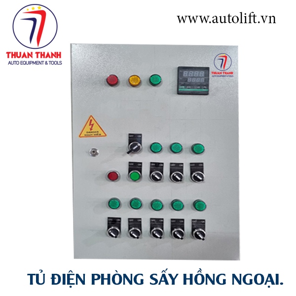 Tủ điều khiển phòng sơn máng sấy hồng ngoại