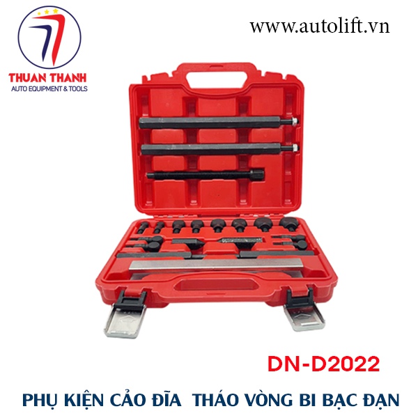 Bộ thanh ren cảo dĩa chữ C tháo gỡ vòng bi bạc đạn ngoài DN-D2022