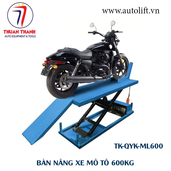 Bàn nâng xe mô tô xe máy 600kg TEKO TK-QYK-ML600