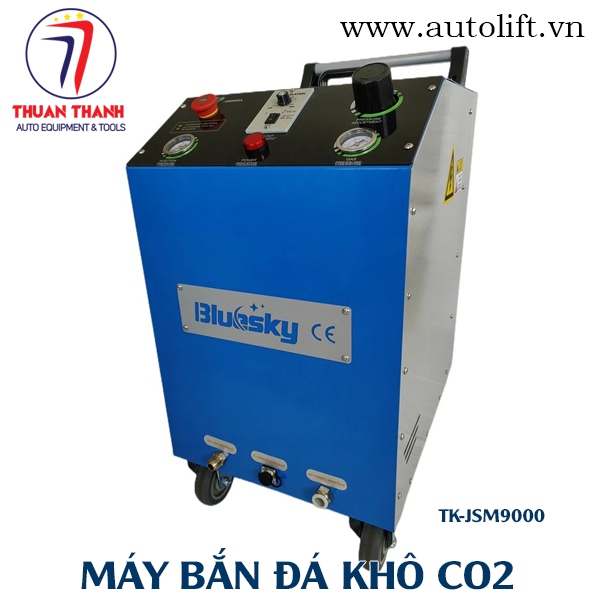 Máy bắn đá khô CO2 loại bỏ muội than động cơ xe ô tô TEKO Bluesky TK-JSM9000