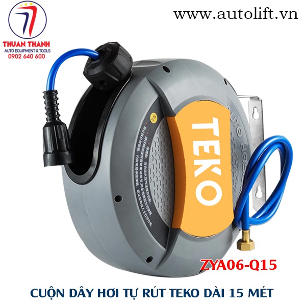 Cuộn dây hơi tự rút đường kính 8x12 dài 15m TEKO ZYA06-Q15