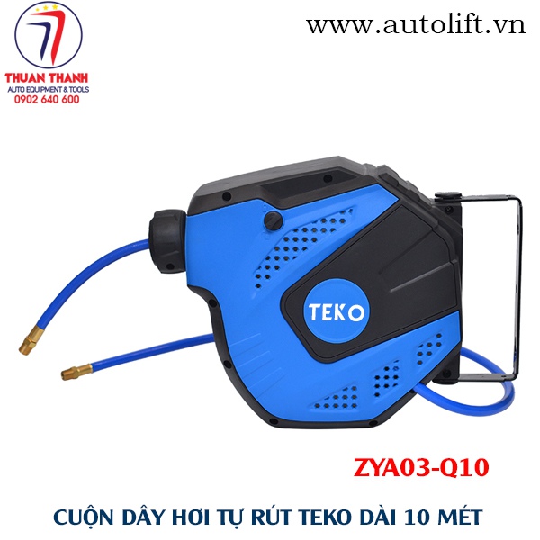 Cuộn dây hơi tự rút dẫn khí nén dài 10m TEKO ZYA03-Q10