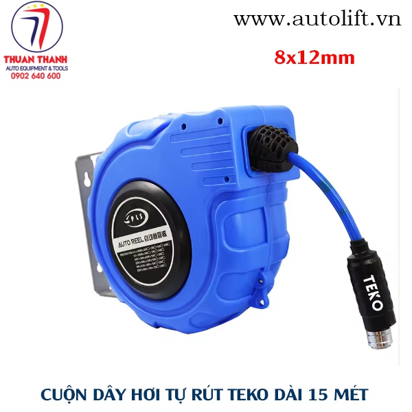 Cuộn dây hơi tự rút TEKO dài 15m TK-AHR015