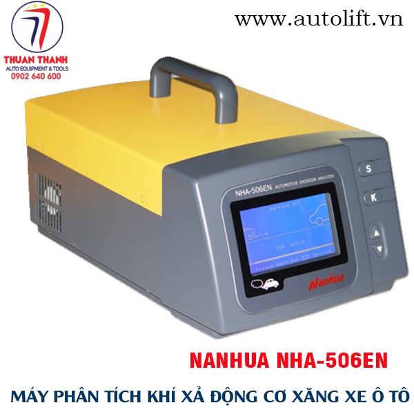 Thiết bị phân tích khí xả động cơ xăng trên xe ô tô tải và xe du lịch Nanhua NHA-506EN